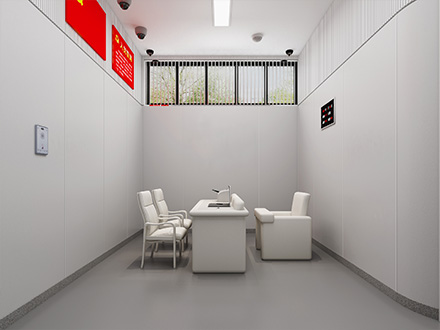 談話室防撞軟包家具-桌椅