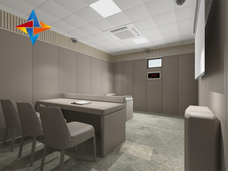 審訊室防撞桌椅+談話室防撞桌椅紀(jì)委防撞軟包廣州星美建材