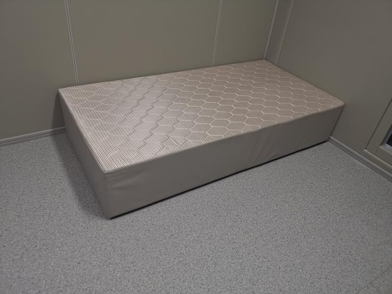 防撞軟包床辦案區(qū)防撞家具（星美建材軟包直銷廠家）