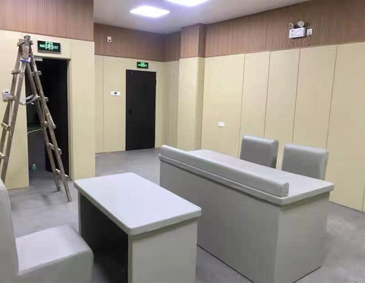 審訊室防撞墻板該如何安裝，廣州星美建材防撞軟包