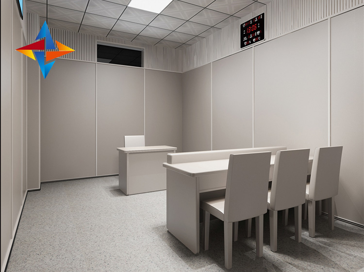 談話室防撞軟包廠家適用于談話室，審訊室，留置室防撞等對人身安全要求較嚴(yán)厲的場所，軟包廠家