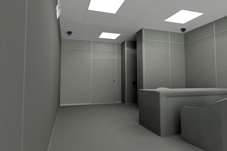 公安局審訊室、談話(huà)室等防撞軟包