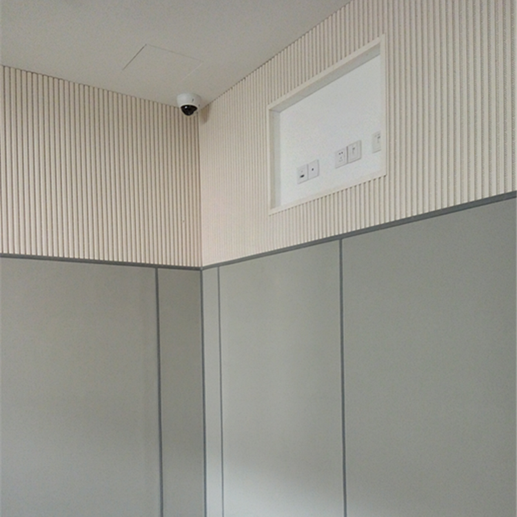 談話室墻面防撞軟包裝修工程案例圖片