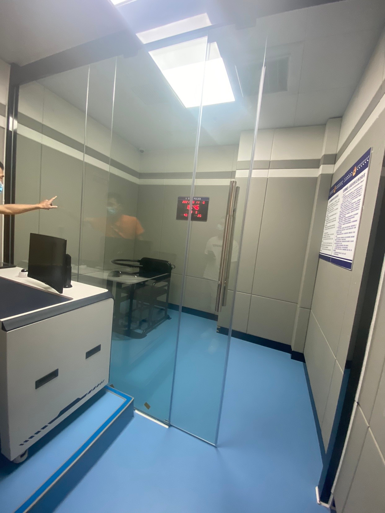 公安局羈押室防撞軟包案例工地圖